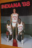 1988 Indiana University Basketball Media Guide - Vintage Indy Sports