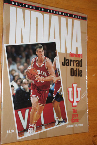 2000 Indiana University vs Iowa Basketball Program