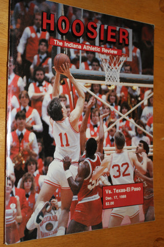 1988 Indiana University vs Texas El-Paso Basketball Program