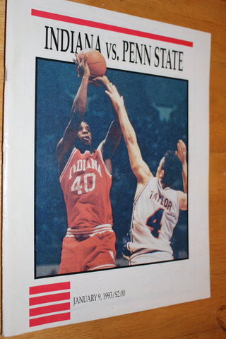 1993 Indiana University vs Penn State Basketball Program
