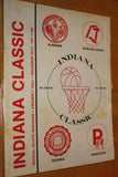 1977 Indiana University Indiana Classic Basketball Program - Vintage Indy Sports