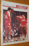 1986 Indiana University vs Ohio State Basketball Program - Vintage Indy Sports