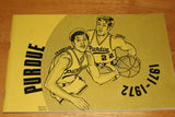 1971-72 Purdue University Basketball Media Guide - Vintage Indy Sports