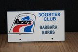 1970's Indianapolis Racers Booster Club Name Tag - Vintage Indy Sports