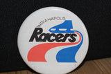 Vintage 1970's Indianapolis Racers 2 Inch Button WHA Hockey