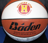 Hoosiers Gym Movie Players Autographed Basketball - Vintage Indy Sports