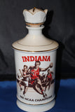 1981 Indiana University NCAA Basketball Champions Decanter - Vintage Indy Sports