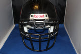 Indiana University Game Used Football Helmet, Rare Black Style - Vintage Indy Sports