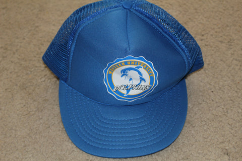 Vintage Western University Blue Chips Movie Hat, New Old Stock, Adjustable