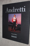 Andretti Special Edition Hardback book by Bosch - Vintage Indy Sports