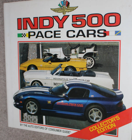 Indianapolis 500 Pace Cars Hardback Book