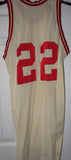 1985-86 Stew Robinson Indiana University Game Used Basketball Jersey - Vintage Indy Sports