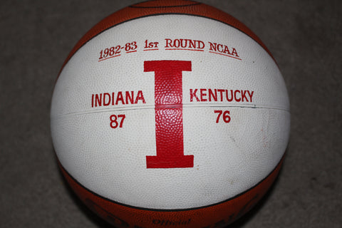 1983 Indiana University vs Kentucky Women's 1st Round NCAA Game Ball