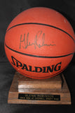 Glen Robinson Autographed Basketball w/base - Vintage Indy Sports
