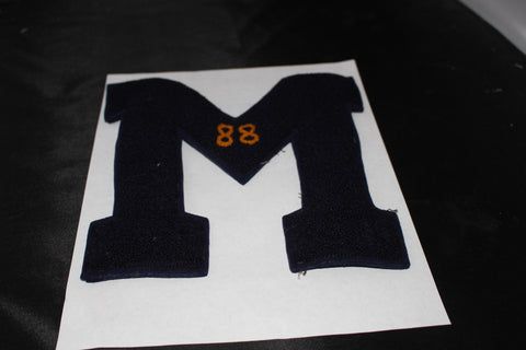 Vintage 1950's Marion, Indiana High School Football Letter