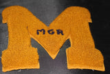 Vintage 1950's Marion, Indiana H.S. Manager Jacket Letter - Vintage Indy Sports