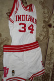 1980's Steve Risley Indiana University Game Used Basketball Uniform - Vintage Indy Sports