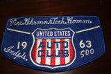 1963 Indianapolis 500 Vice Chairman Technical Committee Arm Band - Vintage Indy Sports