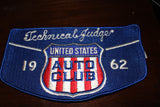 1962 Indianapolis 500 Technical Judge Arm Band - Vintage Indy Sports