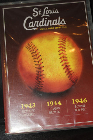 St. Louis Cardinals 1943, 1944 & 1946 World Series DVD