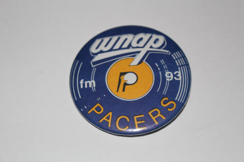 Indiana Pacers WNAP Pinback Button