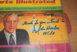 1972 John Wooden Autographed & Inscribed Sports Illustrated
