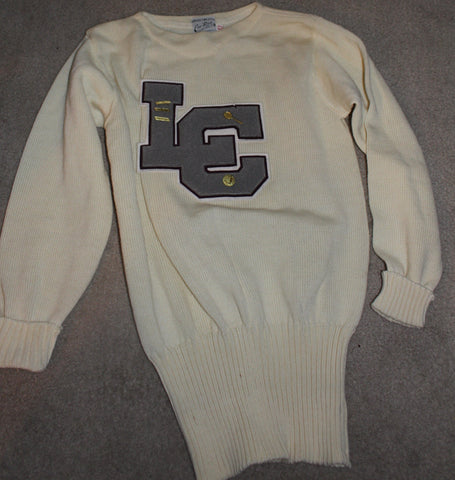 Vintage Lawrence Central High School Varsity Letter Sweater