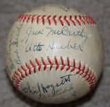 1942 Indianapolis Indians Team Signed Baseball, Gabby Hartnett Manager - Vintage Indy Sports