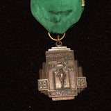 1972 Indiana High School Cross Country State Championship 5th Place Medal - Vintage Indy Sports