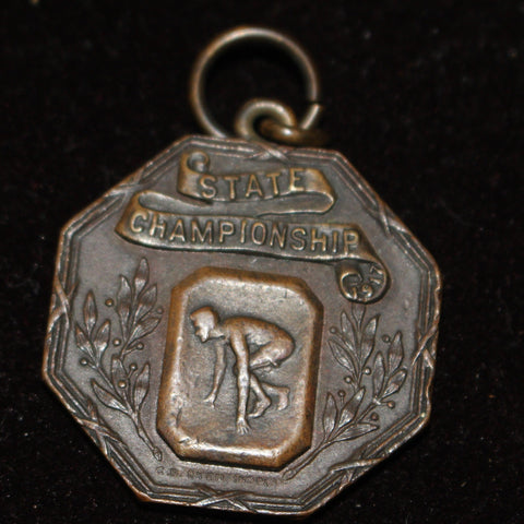 1917 Indiana High School Track & Field State Champions Medal
