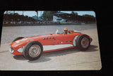 1953 JIm Rathman 6x9 Indy 500 Postcard - Vintage Indy Sports