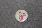 Vintage Indiana University Go IU Pinback Button - Vintage Indy Sports
