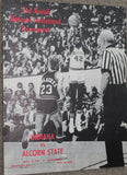 1979 NIT Basketball Program, Indiana vs Alcorn State - Vintage Indy Sports
