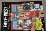 1976 East West College All Star Basketball Game Program - Vintage Indy Sports