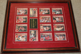 1992-93 Indiana University Basketball Framed Card Set