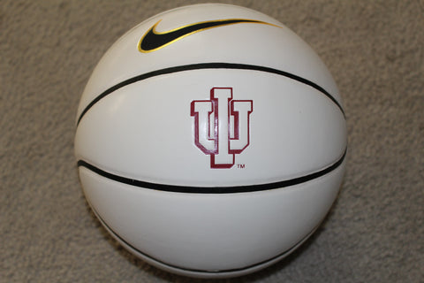 Indiana University Full Size White Panel Nike Basketball