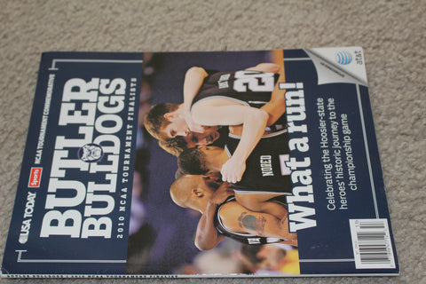2010 USA Today Butler Bulldogs Tournament Finalists Oversized Paperback Book