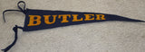 Vintage Butler University Wool Pennant