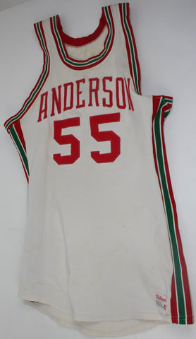 Vintage Anderson, Indiana H.S. Home Basketball Uniform