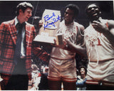 Bob Knight Autographed 1976 NCAA Champs Trophy 16x20 Photo, Steiner COA - Vintage Indy Sports