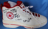 1954 Milan High School Basketball Team Signed Converse Shoe - Vintage Indy Sports