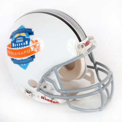 Super Bowl XLVI Authentic Full Sized Football Helmet