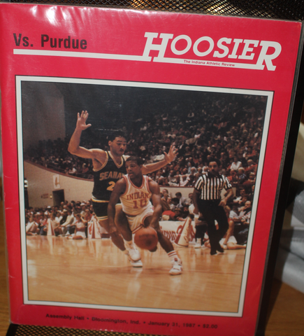 1987 Purdue vs Indiana University Basketball Program