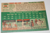 1954 Topps Bob Cain Baseball Card #61