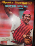 1972 Sports Illustrated Magazine, Johnny Bench Cincinnati Reds on Cover