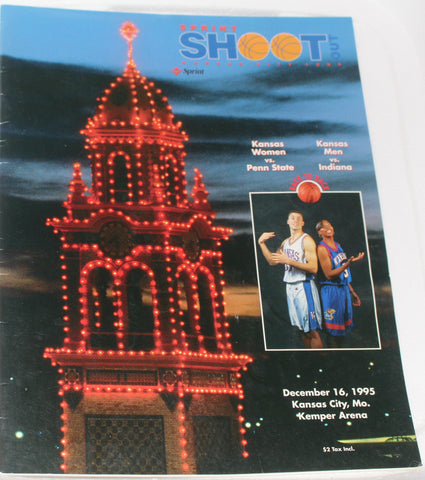 1995 Kansas City Shootout Kansas vs Indiana University Basketball Program