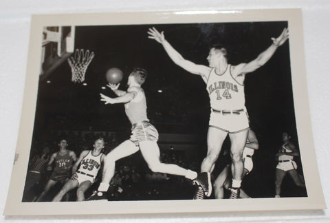 3 Vintage Butler University vs Illinois Basketball Photos