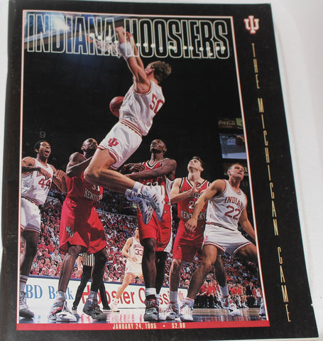 1995 Michigan vs Indiana University Basketball Program