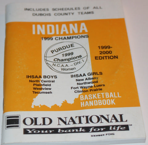 1999-2000 Indiana Basketball Handbook