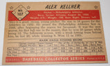 1953 Bowman Color Alex Kellner Baseball Card #107